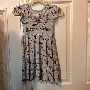 Posh Peanut Shark Dress size 2T